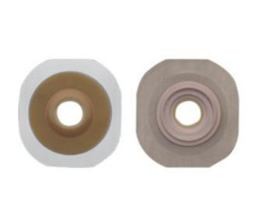 Hollister New Image Two-Piece Pre-Cut Convex Flextend (Extended Wear) Skin Barrier with Floating Flange and Tape Border 7/8" Stoma Size